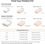 Love's cabin Pink Twin/Twin XL Comforter Set, 2-Piece Prewashed Bed Set - Image 8