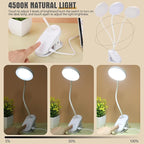 Retisee 12 Pcs Clip on Lamp Bulk LED Reading Light Book Lamp Clamp - Image 5