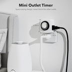 BN-LINK Indoor Timers Plug Mechanical 2 Prong 24-Hour Mini Lamp Timers 2 Pack - Image 4