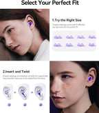 45dB Ear Plugs for Sleeping Noise Cancelling Ear Plugs for Noise Reduction & - Image 4