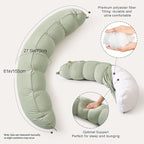 Peallow – Long Round Body Pillow - Image 3