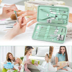 Teamkio 18pcs Manicure Set Pedicure Nail Clippers Set Travel Hygiene Kit - Image 7