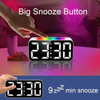 Topski Loud Alarm Clocks for Bedrooms Heavy Sleepers, Digital Bedside Clock - Image 4