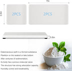 4PCS Water Absorbing Stone Tray - Image 6
