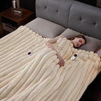 Heated Blanket King Size, Faux Fur Cozy Heating Blanket - Image 6