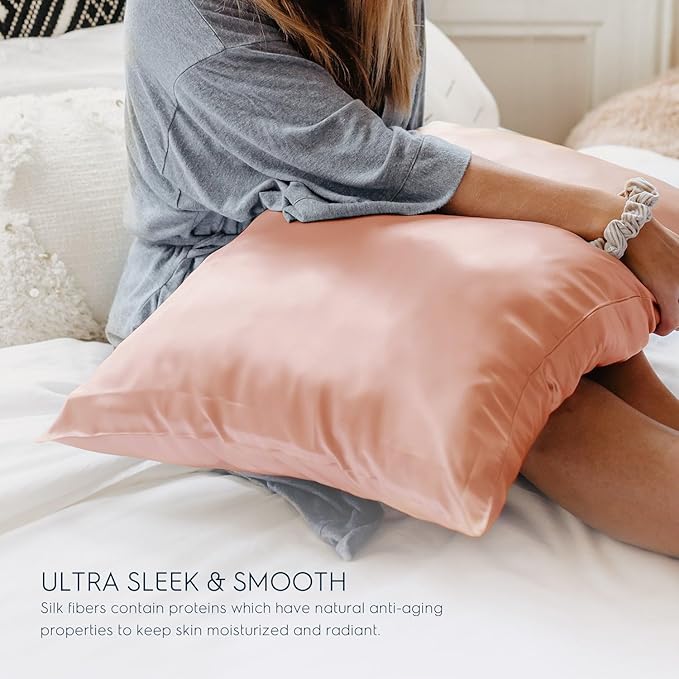 Tafts Silk Pillow Cases - 22mm 100% Pure Mulberry 6A Silk Pillowcase - Image 4