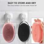 RamPula Silicone Body Scrubber, Silicone Loofah, Quick-Dry Exfoliating Body - Image 4