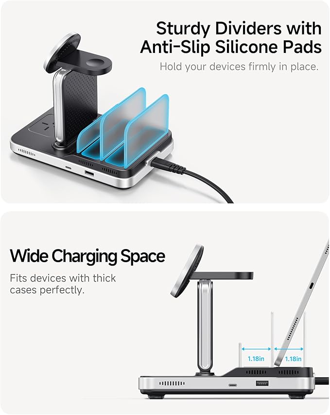Magnetic Charger for iPhone, SwanScout 901M, Charging Station for Apple - Image 7