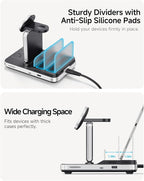 Magnetic Charger for iPhone, SwanScout 901M, Charging Station for Apple - Image 7