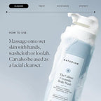 Naturium The Calmer Ceramide Body Wash, Frangrance-Free, Cleansing & - Image 6