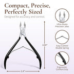 Professional Cuticle Cutter Stainless Steel Cuticle Nippers - Image 3