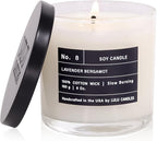 Lulu Candles | Lavender Bergamot | Smells Fresh & Relaxing | Luxury Scented Soy by LULUCANDLES