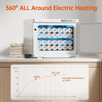 Hot Towel Warmer for Spa, 2-in-1 Thermostatic Towel Heater, 23L Large Capacity - Image 2