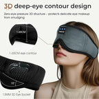 Sleep mask Headphones, 100% Blackout 3D Zero Eye Pressure Bluetooth Sleep mask - Image 3