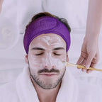 Facial Spa Headbands 4pcs, Makeup Shower Bath Wrap Sport Headband Terry Cloth - Image 7