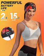 LC-dolida Sleep Headphones Headband Bluetooth 5.4, Sports Headband Earphones - Image 6