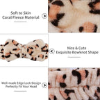 Casoty 6 Pcs Skincare Headband Bow Hair Band Spa Headband - Image 2