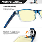 ANYLUV Blue Light Glasses Men Woman, Eye Strain Relief Eye Protection - Image 3