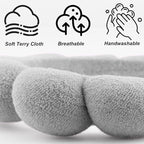 Spa Headbands for Washing Face Makeup Skin Care Women Bubble Facial Beauty - Image 4