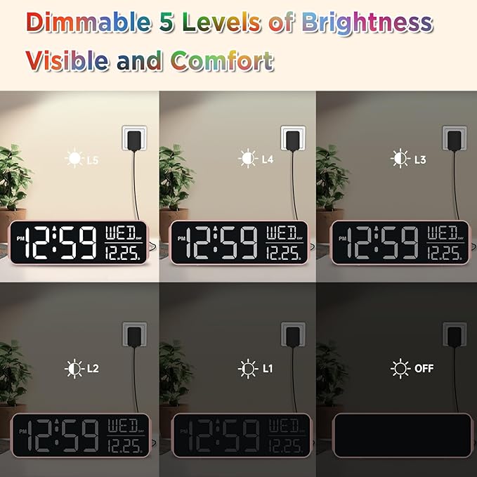 Peakeep Kids Digital Alarm Clock - Image 4