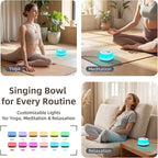 Kipcush Automatic Tibetan Singing Bowl Sound Machine – 11 Healing Tones - Image 8