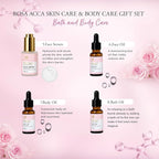 Mother's Day Gifts for Mom, Rose 23 Pcs Facial Skin Care Set, Bath and Body - Image 4