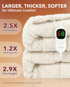 Homemate Heated Blanket Electric Throw - Image 3