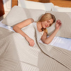 Whale Flotilla Ultra Soft California King Quilt Bedding Set, Lightweight - Image 4