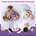 Kids Silk Sleep Mask: 100% Mulberry Silk Eye Mask - Image 5