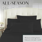 Danjor Linens Bed Sheet Set Queen Size - Image 6