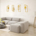 Art3d Metal Wall art, 4 Pieces Abstract Wall Decor - Image 8