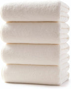 Lumimi Towels 4 Pack Soft Microfiber Bath Towel Set Salon Gym Yoga Travel Very by Lumimi