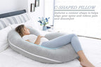 INSEN Pregnancy Pillow for Sleeping, Maternity Pillow - Image 5