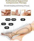 FIT KING Air Compression Leg Massager, Pneumatic Compression Boots - Image 5