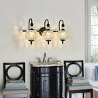 Piepooye Vintage Bathroom Light Fixtures Black Vanity Light - Image 6