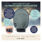 Seraphic Skincare Ultimate Body Exfoliating Mitt - Image 3