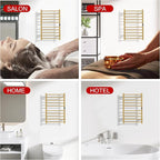 Electric Towel Warmer Rack, Heating Towel Warmer, Timer & Temperature Control - Image 8