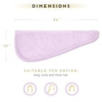 SimpleField 2 Pack Microfiber Hair Towel Wrap - Image 5