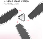 APRELM 3-Sided Nano Glass Foot File, 3-in-1 Coarse/Medium/Fine Foot Callus - Image 2