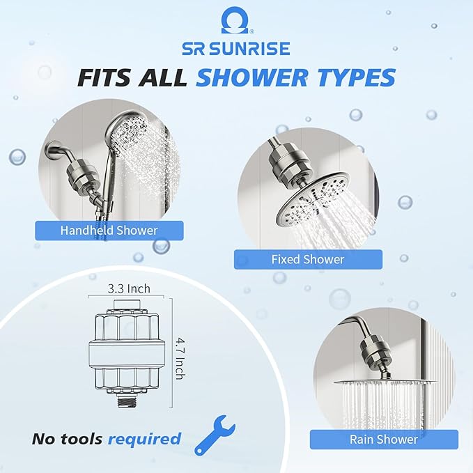 20-Stage Shower Filter-Shower Head Filter - Image 2