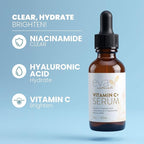 Eva Naturals Vitamin C Serum for Face – Anti Aging Dark Spot Remover & Corrector - Image 2