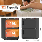 Kikihouse Hot Towel Warmer, 32L Large Capacity Hot Towel Cabinet, Facial Towel - Image 5