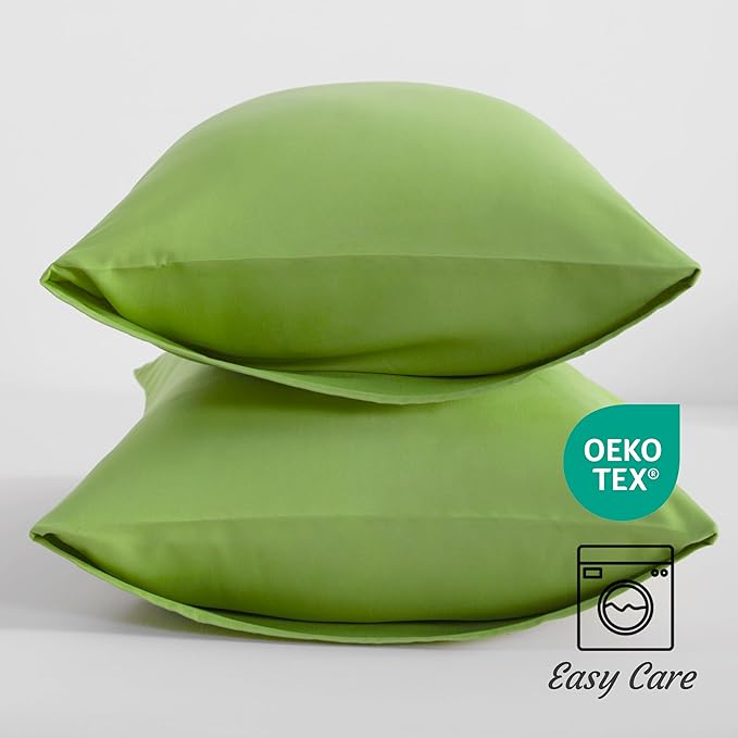 NTBAY Standard Pillow Cases Set of 2, 2 Pack Brushed Microfiber 20x26 Pillow - Image 3