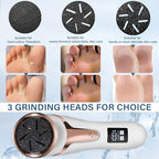 Hoxida Electric Callus Remover for Feet, Rechargeable Foot Pedicure Tools Foot - Image 7