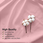 RUVANTI 100% Cotton Sheets – Twin Size Percale Bedding, Cooling & Breathable - Image 5