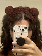 AIBFRID 6PCS Animal Ear Spa Headbands Face Wash Headband Cute Make Up Hairband - Image 2
