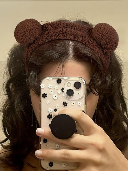AIBFRID 6PCS Animal Ear Spa Headbands Face Wash Headband Cute Make Up Hairband - Image 2