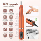 TUOBEO Cordless Nail Drill Electric Rechargeable File Kit, Professional Efile - Image 4