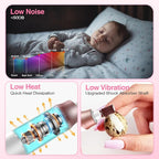 Professional Electric Nail Drill 2000mAH Portable Cordless Electric Nail File - Image 6