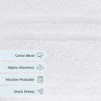 GREEN LIFESTYLE Bath Towels 24" x 50" 48 Pack - Image 3